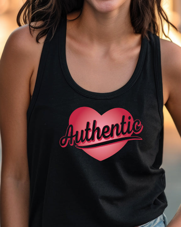 Authentic Heart Tank Top