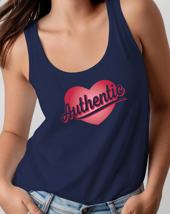 Authentic Heart Tank Top