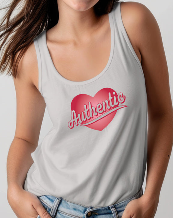 Authentic Heart Tank Top