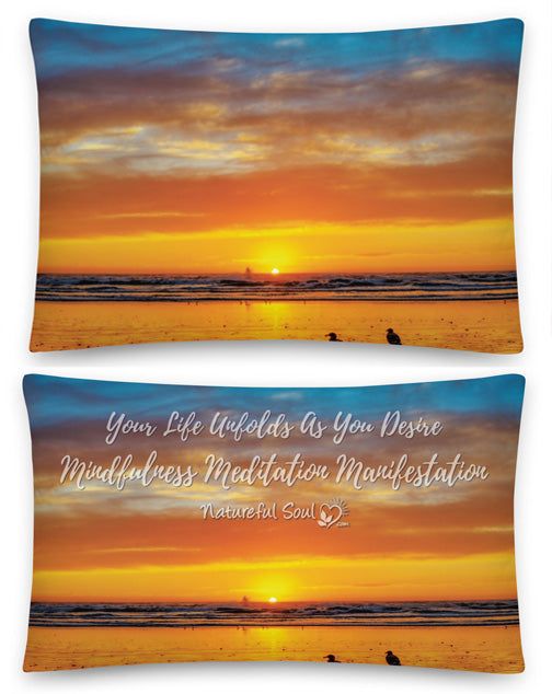 Brilliant Shores Meditation Pillow