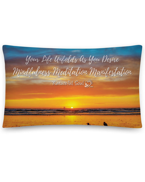 Brilliant Shores Meditation Pillow