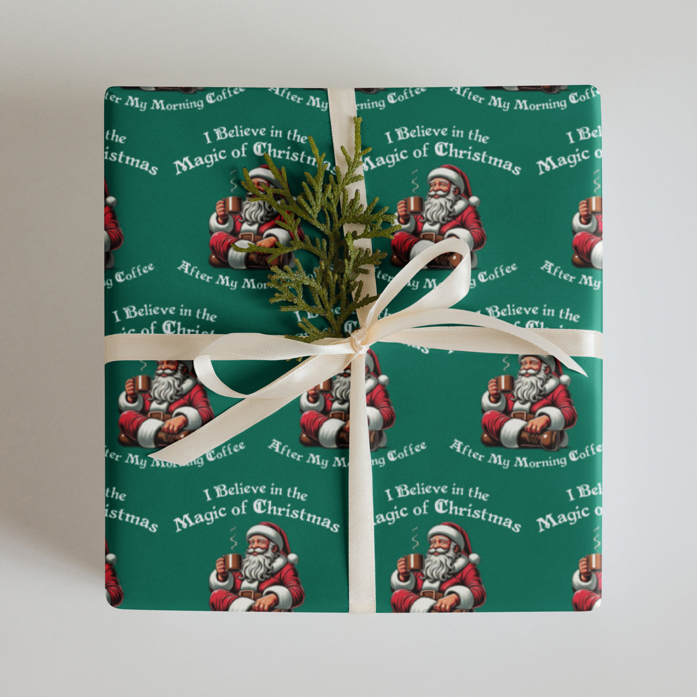I Believe In The Magic Of Christmas gift wrap paper