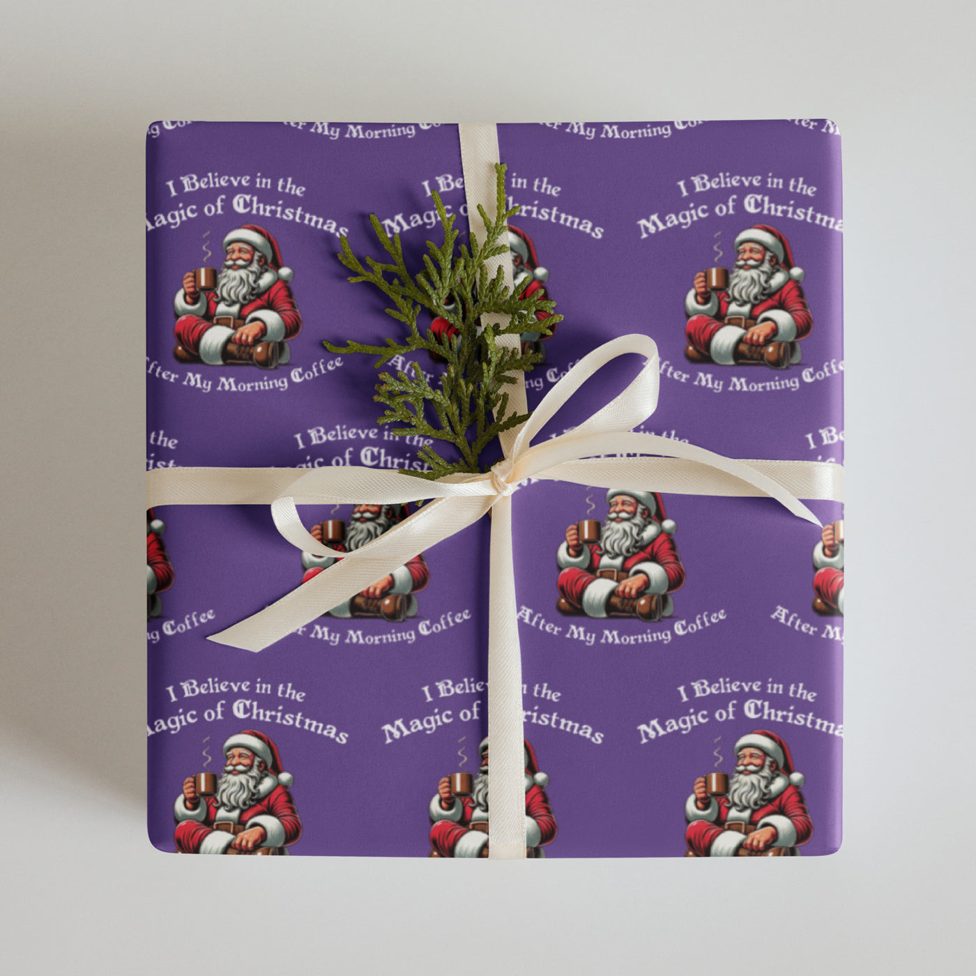 I Believe In The Magic Of Christmas gift wrap paper