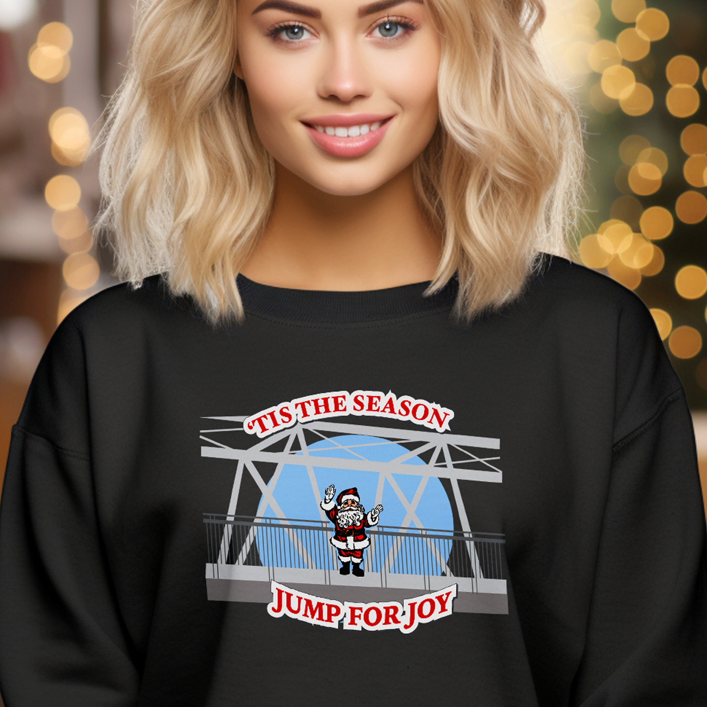 Tis The Season Jump For Joy Sweatshirt