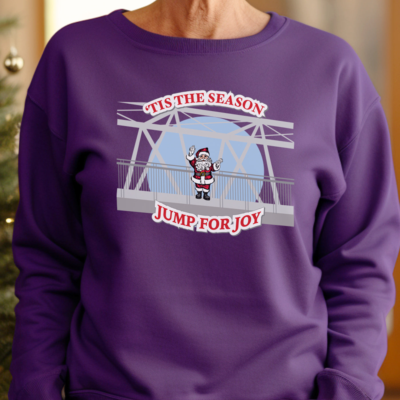 Tis The Season Jump For Joy Sweatshirt
