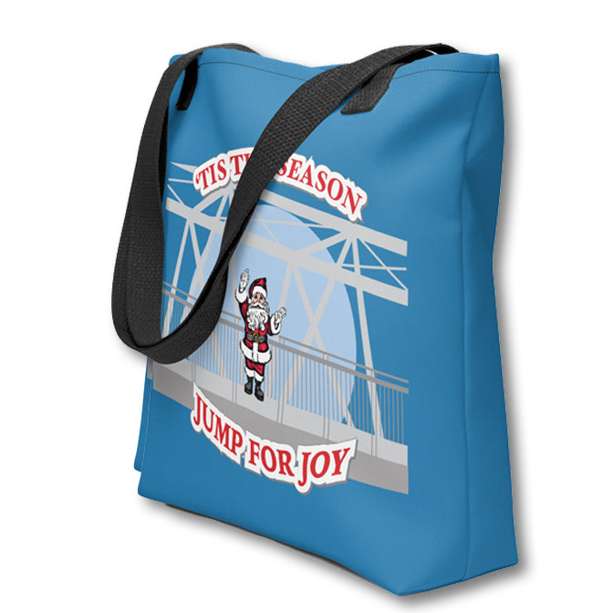 Tis The Season Jump For Joy Tote Bag