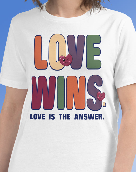 Love Wins Love Is The Answer T-Shirt