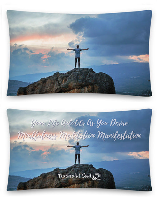 Majestic Vista Meditation Pillow