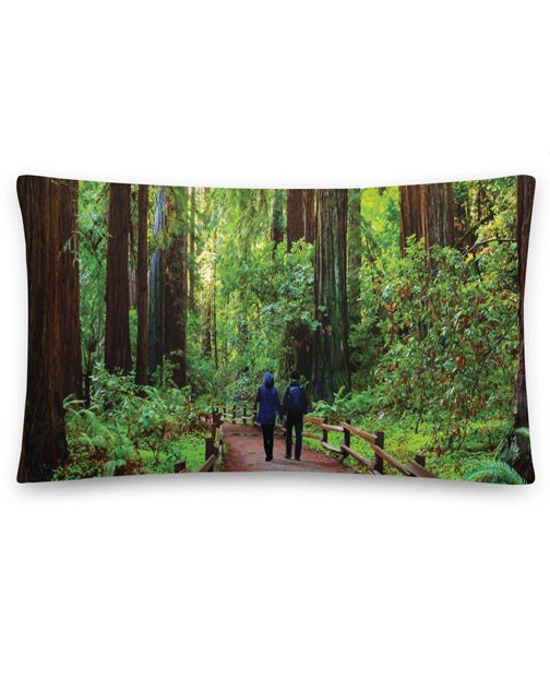 Whispering Woods Meditation Pillow