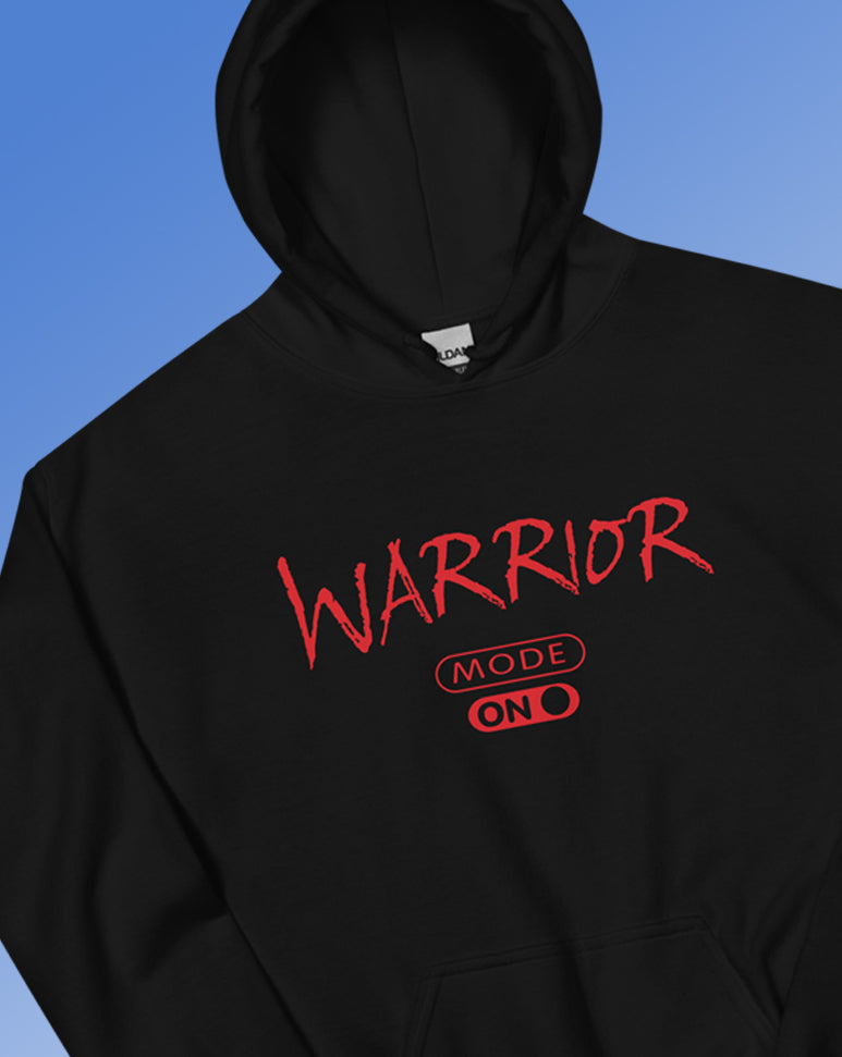 Warrior Mode On (Red) Hoodie