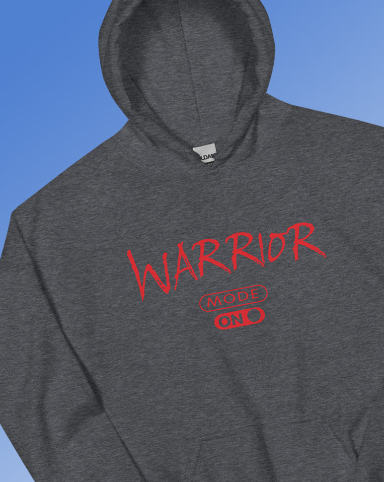 Warrior Mode On (Red) Hoodie