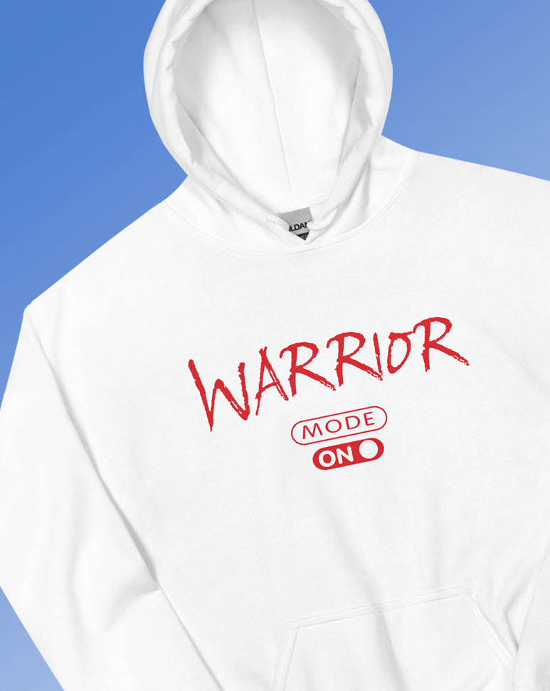 Warrior Mode On (Red) Hoodie