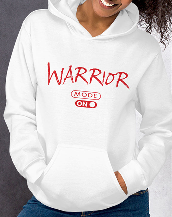 Warrior Mode On (Red) Hoodie