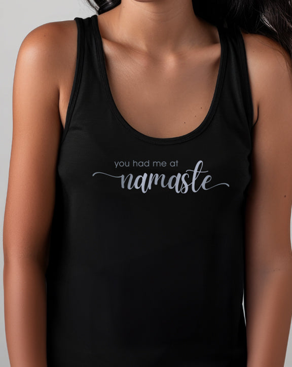 You Had Me At Namaste Tank Top