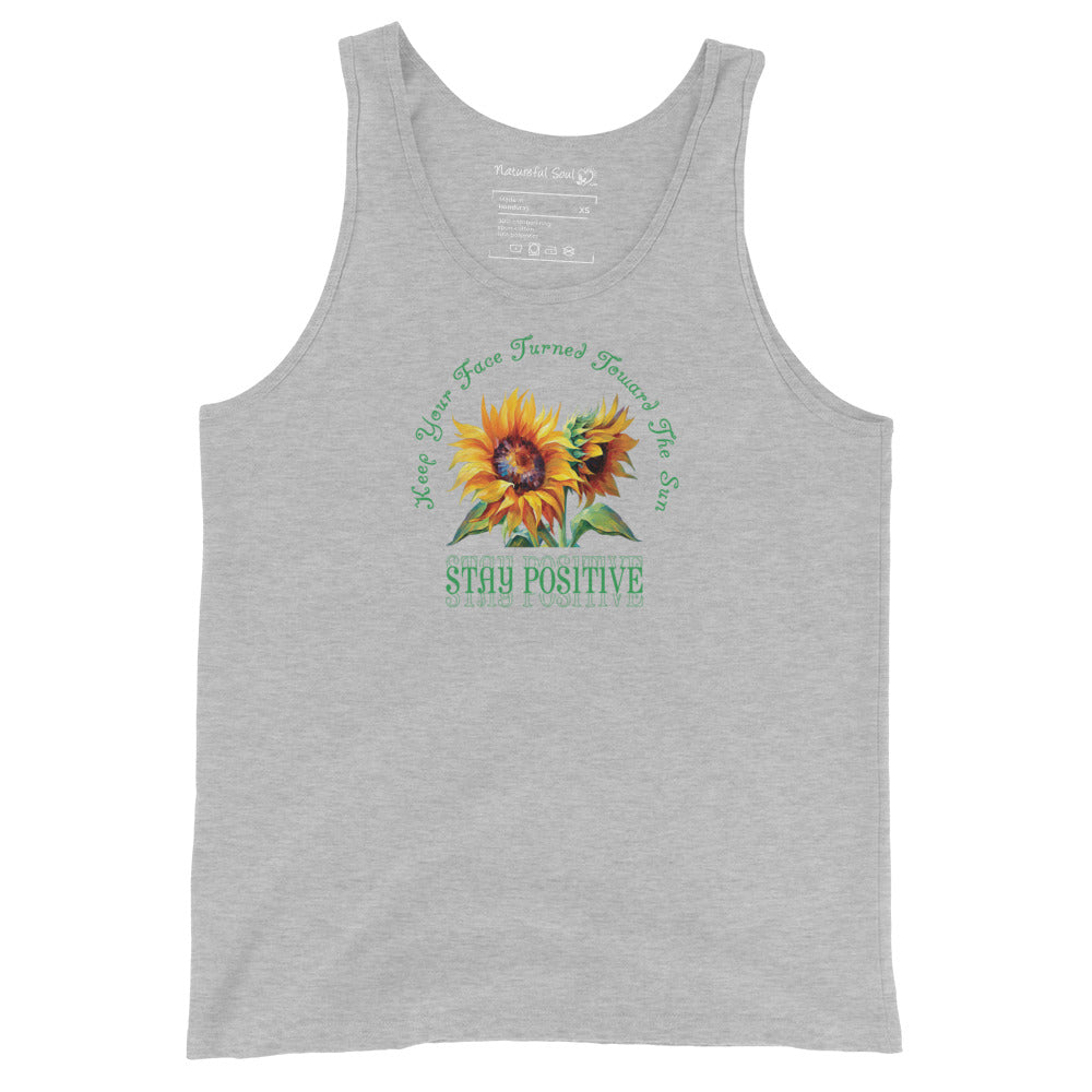 Sunflower Keep Your Face Turned Toward The Sun Tank Top