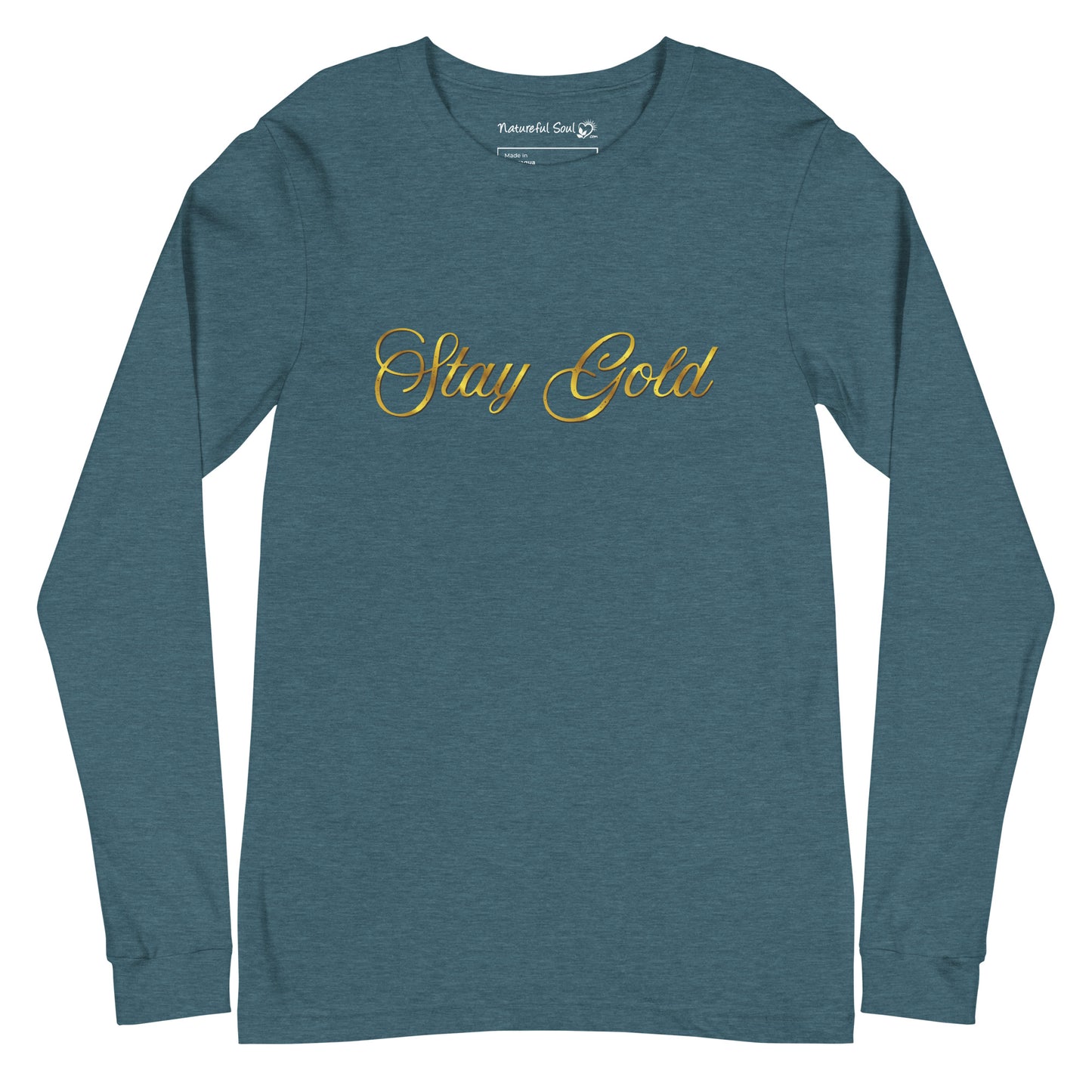 Stay Gold Long Sleeve Tee