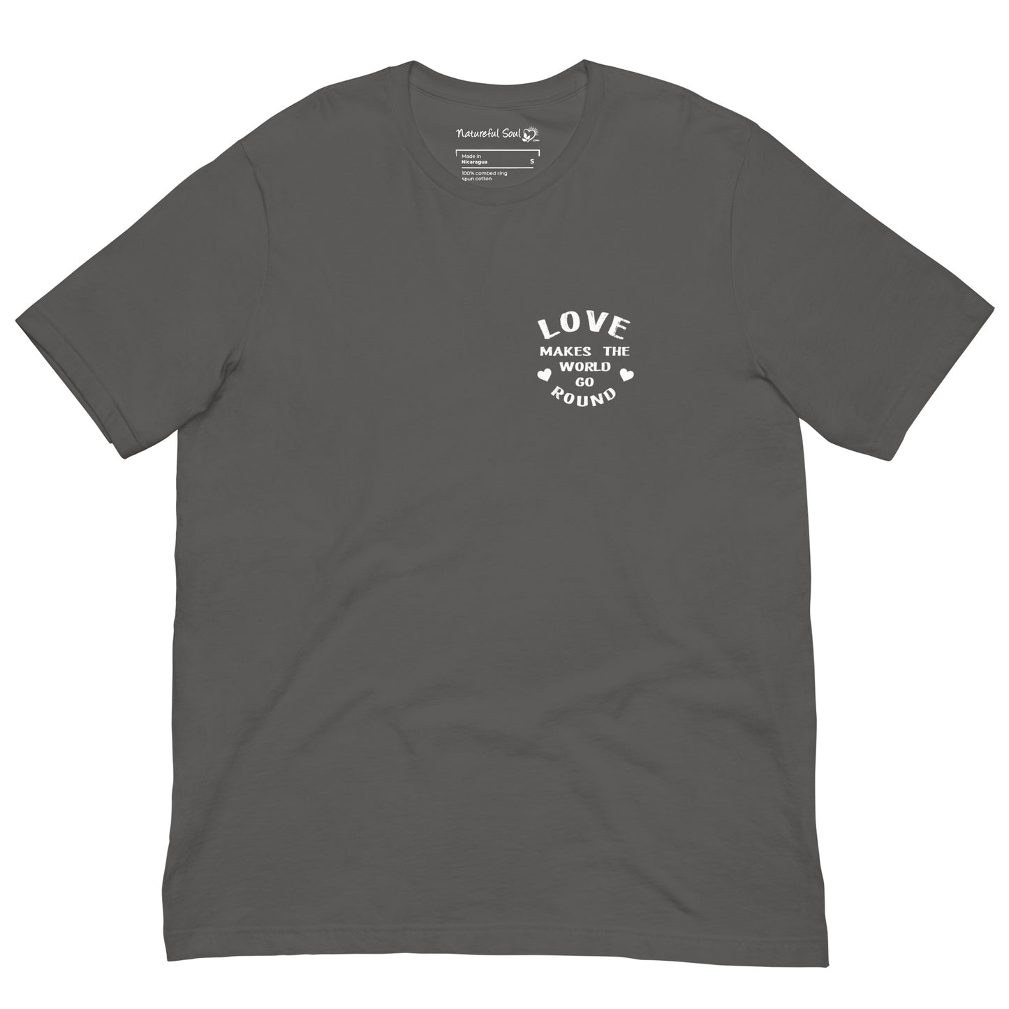 Love The Planet You're On T-Shirt (back design)