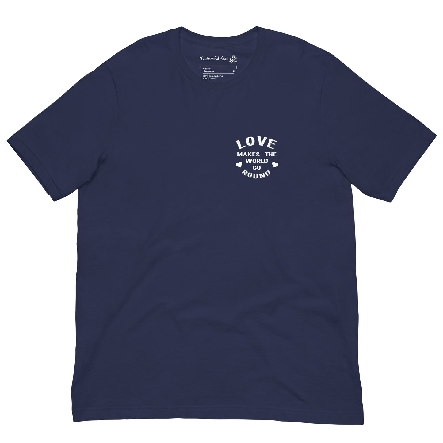 Love The Planet You're On T-Shirt (back design)