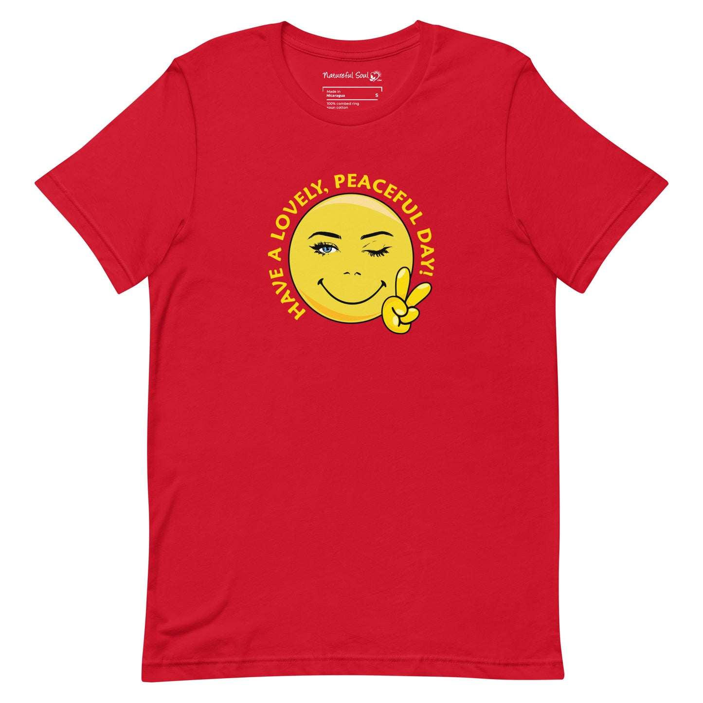 Happy Face Have A Lovely Peaceful Day T-Shirt