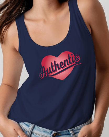 Authentic Heart Tank Top