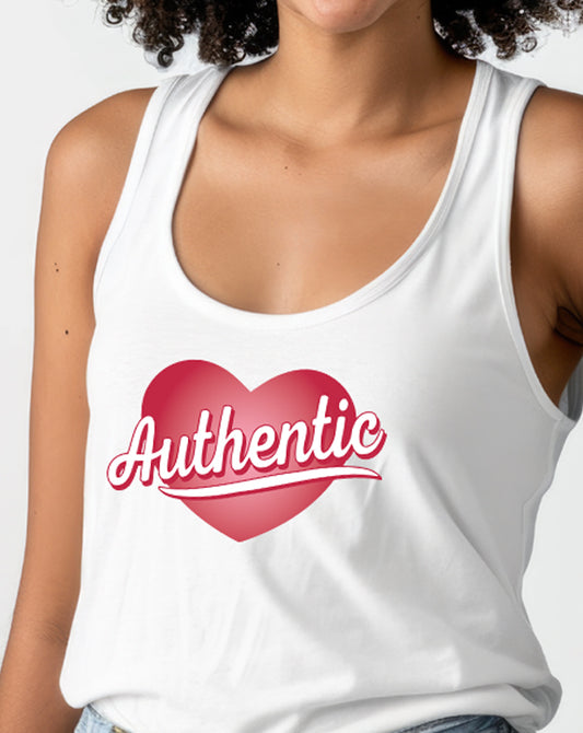 Authentic Heart Tank Top