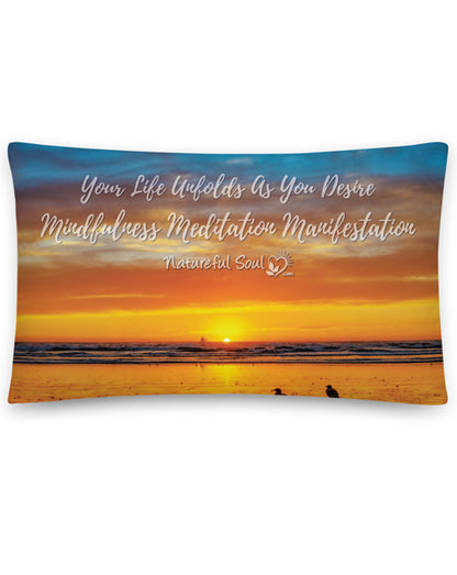 Brilliant Shores Meditation Pillow