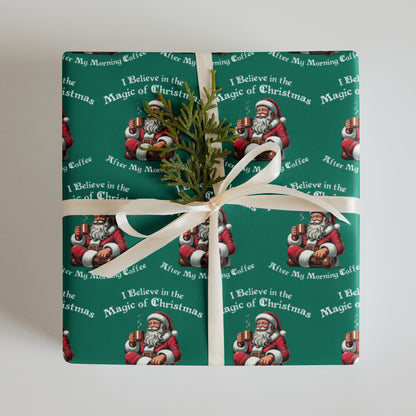 I Believe In The Magic Of Christmas gift wrap paper