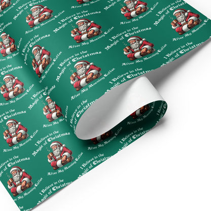 I Believe In The Magic Of Christmas gift wrap paper