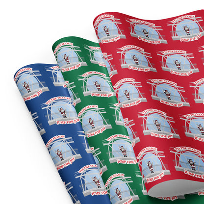 Jump For Joy wrapping paper sheets