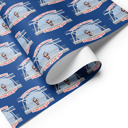 Jump For Joy wrapping paper sheets