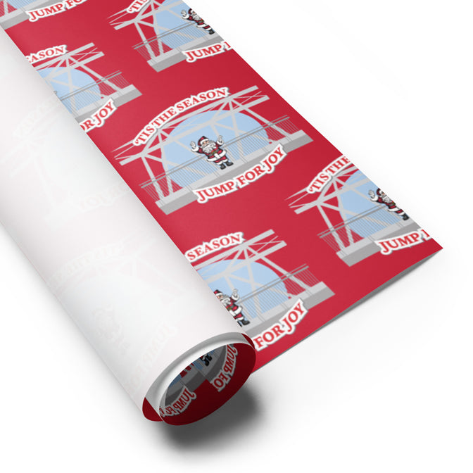 Jump For Joy wrapping paper sheets