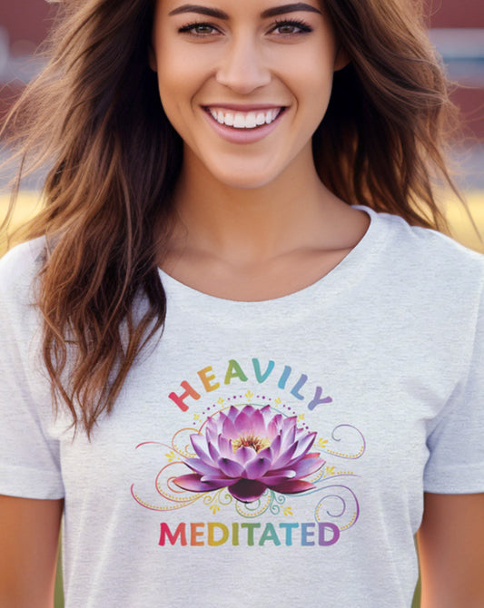Lotus Heavily Meditated T-Shirt