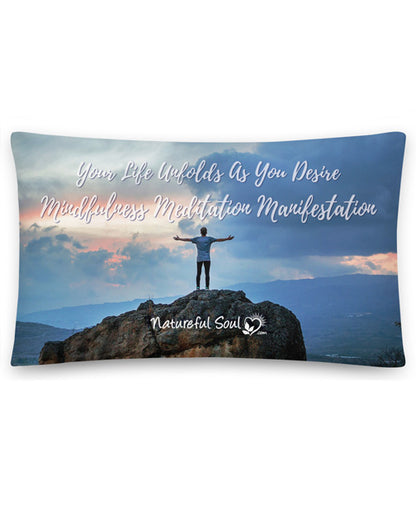 Majestic Vista Meditation Pillow