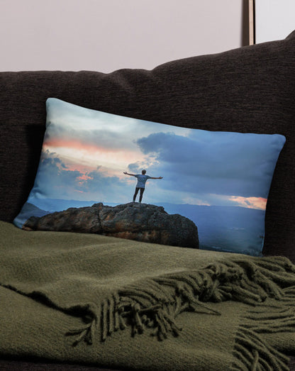 Majestic Vista Meditation Pillow
