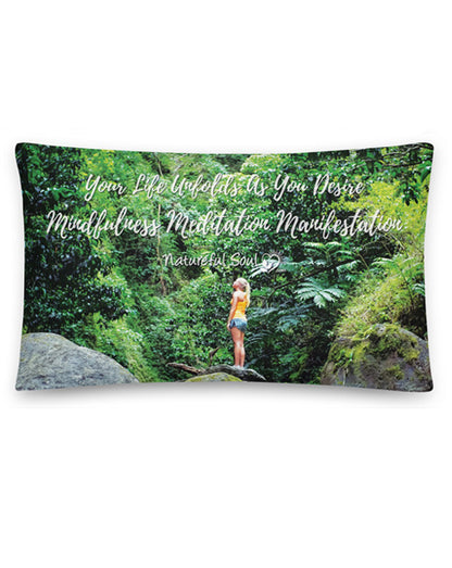 Nature's Embrace Meditation Pillow