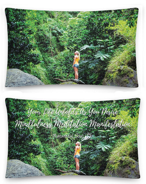 Nature's Embrace Meditation Pillow