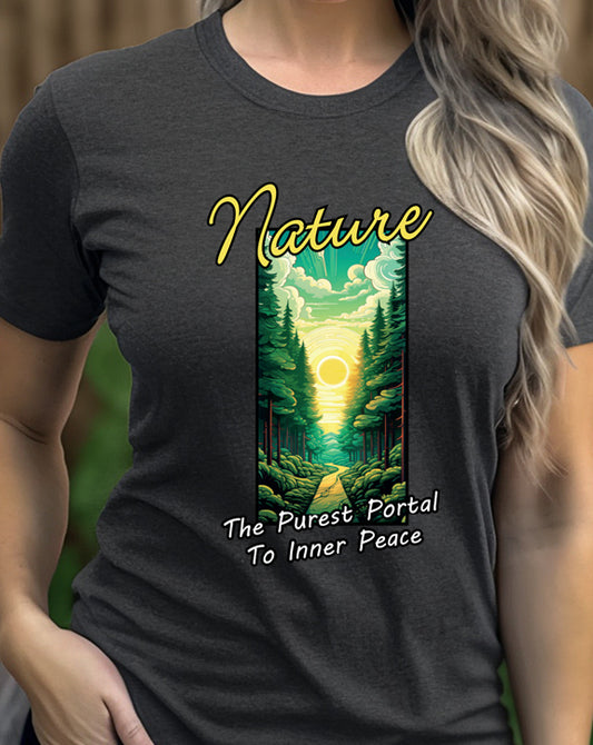 Nature The Purest Portal To Inner Peace T-Shirt