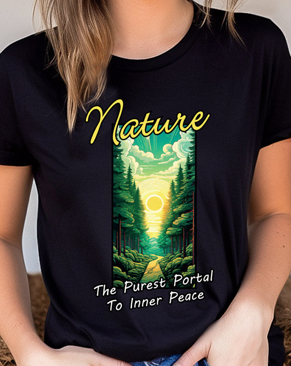 Nature The Purest Portal To Inner Peace T-Shirt