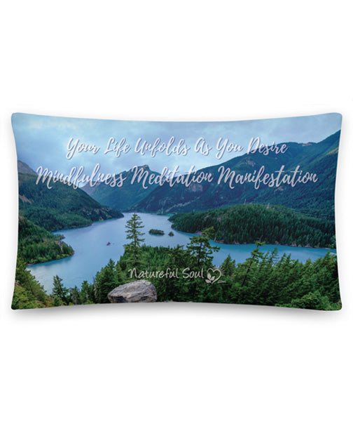 Peaceful Paradise Meditation Pillow
