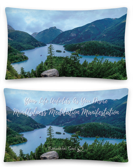 Peaceful Paradise Meditation Pillow