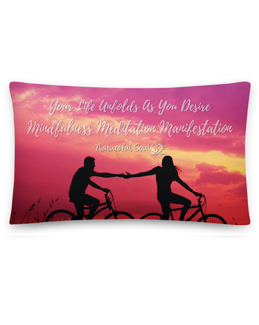 Pink Radiance Meditation Pillow