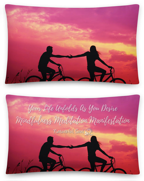 Pink Radiance Meditation Pillow