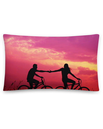 Pink Radiance Meditation Pillow
