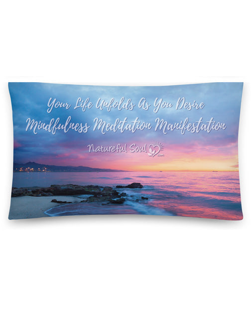 Tranquil Oasis Meditation Pillow