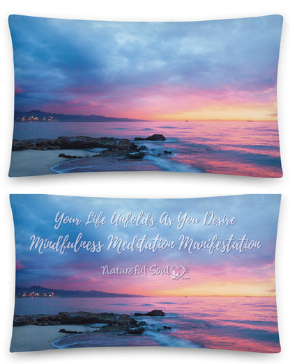 Tranquil Oasis Meditation Pillow