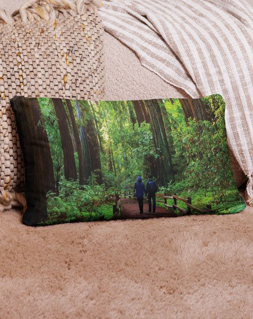 Whispering Woods Meditation Pillow
