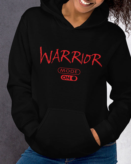 Warrior Mode On (Red) Hoodie