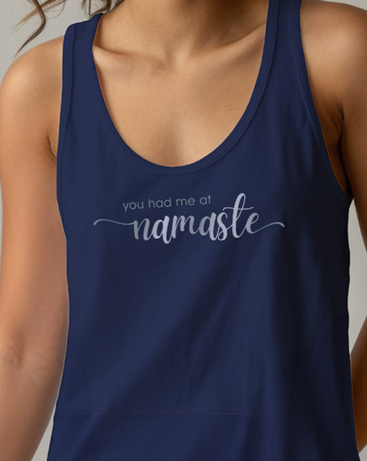 You Had Me At Namaste Tank Top