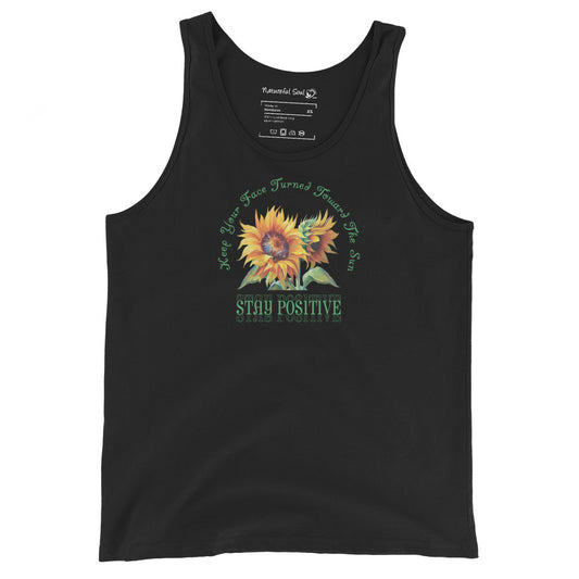 Sunflower Keep Your Face Turned Toward The Sun Tank Top
