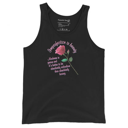 Rose Imperfection Is Beauty Tank Top
